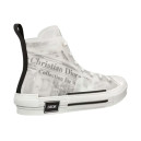Кеди Dior B23 High Top Daniel Arsham Newspaper 3SH118YUO Білий/сірий