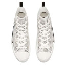 Кеди Dior B23 High Top Daniel Arsham Newspaper 3SH118YUO Білий/сірий