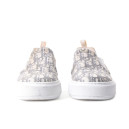 Кеды Dior Slip On Light Beige Бежевый/серый