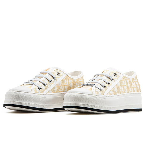 Dior Walk'n' Dior Platform White Beige