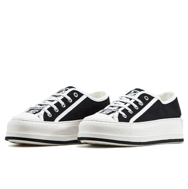Dior Walk'n' Dior Platform Black White