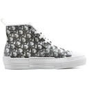 Кеди Dior B23 High Top Sneakers Grey White 3SH118YJP Білий/сірий