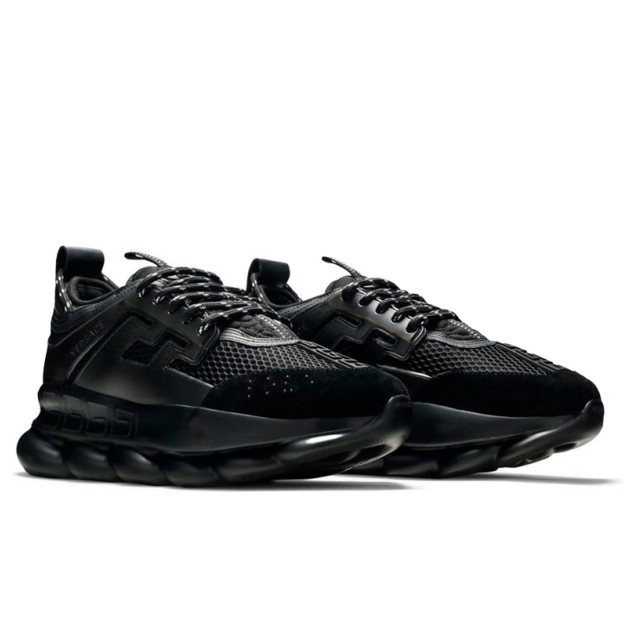 Versace Chain Reaction Triple Black DSU7071E D7CTG D41