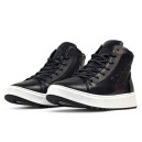 Sneakers Calvin Klein Boots Leather Black White WITH FUR Black/white