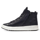 Sneakers Calvin Klein Boots Leather Black White WITH FUR Black/white