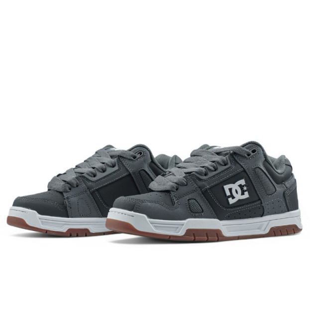DC Shoes Stag Grey White
