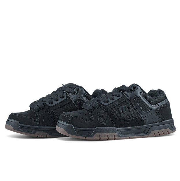 DC Shoes Stag Leather And Suede Black