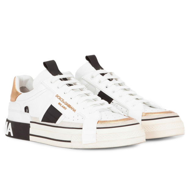 Dolce & Gabbana Custom 2.Zero Low White Gold CS1863 AO222 8B996