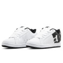 Кроссовки DC Shoes Court Graffik White Black Черный/белый