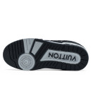 Кросівки Louis Vuitton Trainer Monogram Could White Black Чорний/сірий