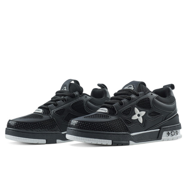 Louis Vuitton Skate Sneaker Black White