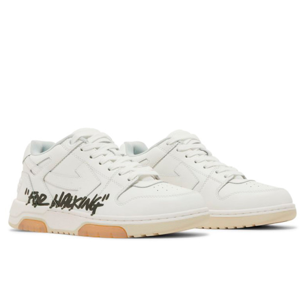 Off-White Out of Office For Walking White Black OWIA259C99LEA004 0110