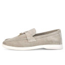 Лофери Loro Piana Loafers Beige White Сірий