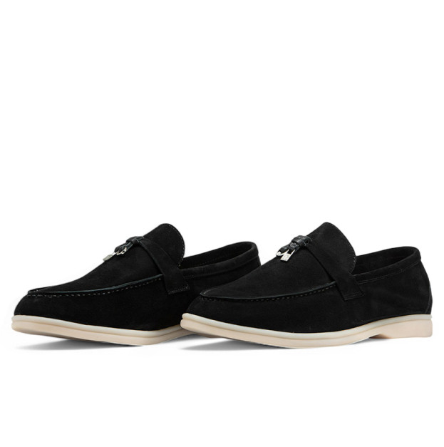 Loro Piana Loafers Black