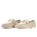 Лофери Loro Piana Loafers Grey Сірий