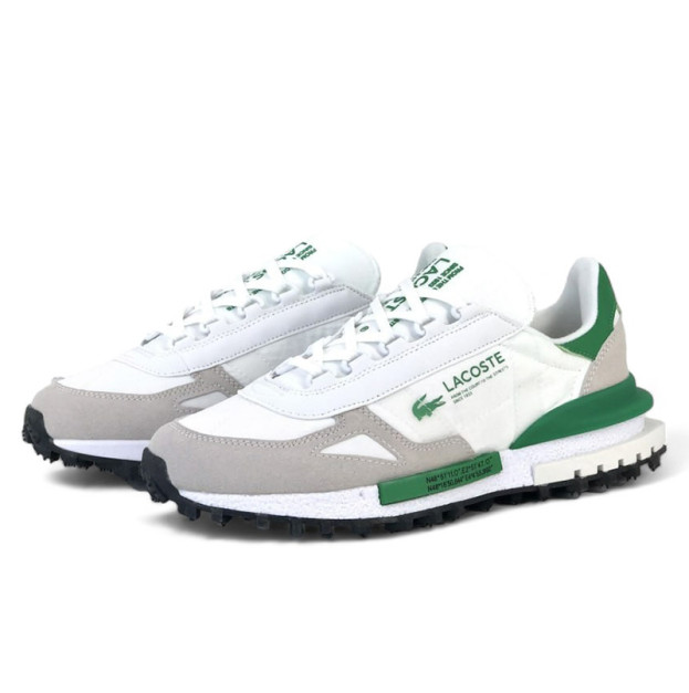 Lacoste Elite Active White Green