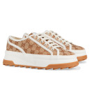 Кроссовки Gucci GG Sneaker Interlocking G Beige 746766 20Q20 9745 Бежевый