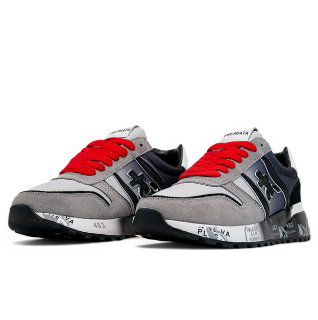 Premiata Mick Black Grey