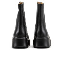 Boots The Row Natural Zipped Black Black