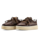 Кросівки Miu Miu Leather Sneakers Brown Коричневий