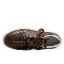 Кросівки Miu Miu Leather Sneakers Brown Коричневий