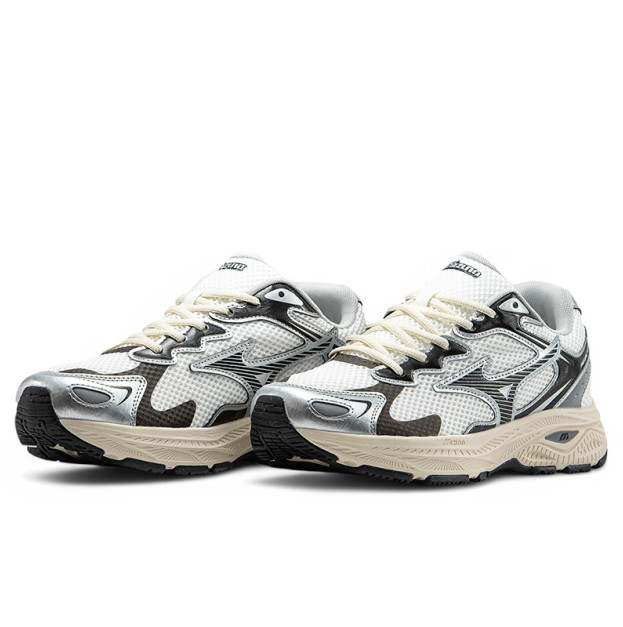 Mizuno Racer S White Silver Black