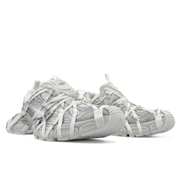 Balenciaga 3XL Extreme Lace White Silver