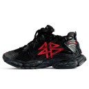 Кросівки Balenciaga Runner Graffiti Black Red 772774W3RBQ1060