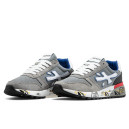Sneakers Premiata Mick Grey White Blue Red White/gray