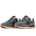 Кросівки New Balance 574 Khaki Winter С МЕХОМ Сірий
