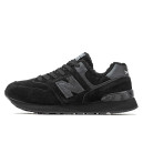 Кросівки New Balance 574 Black Winter С МЕХОМ Чорний