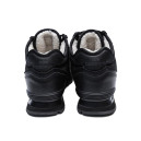 Кросівки New Balance 574 Black Winter С МЕХОМ Чорний