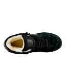 Кросівки New Balance 574 Black Suede Winter С МЕХОМ Чорний