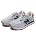 Кросівки New Balance 574 Grey Navi Winter С МЕХОМ Сірий