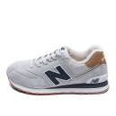 Кросівки New Balance 574 Grey Navi Winter С МЕХОМ Сірий