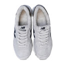 Кросівки New Balance 574 Grey Navi Winter С МЕХОМ Сірий