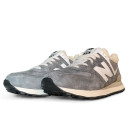 Кросівки New Balance 574 Grey White Winter С МЕХОМ Сірий