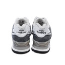 Кросівки New Balance 574 Grey White Winter С МЕХОМ Сірий