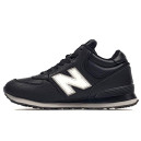 Кросівки New Balance 574 Black White Winter С МЕХОМ Чорний/білий