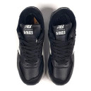 Кросівки New Balance 574 Black White Winter С МЕХОМ Чорний/білий