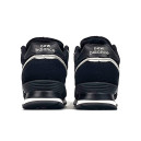 Кросівки New Balance 574 High Black White Winter С МЕХОМ Чорний/білий