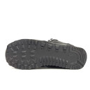 Кросівки New Balance 574 Black Leather Winter С МЕХОМ Чорний