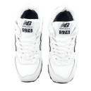 Кросівки New Balance 574 White Winter С МЕХОМ Чорний/білий