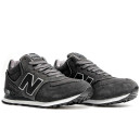 Кросівки New Balance 574 High Grey Black White Winter С МЕХОМ Сірий
