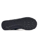 Кросівки New Balance 574 High Leather Black White Winter С МЕХОМ Чорний/білий