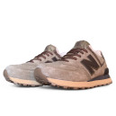 Кросівки New Balance 574 Beige Brown Winter С МЕХОМ Бежевий