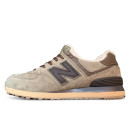 Кросівки New Balance 574 Beige Brown Winter С МЕХОМ Бежевий