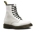 Boots Dr. Martens 1460 Smooth Leather Lace Up Boots 11822100 Black/white