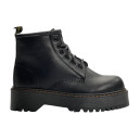 Черевики Dr. Martens Jadon Smooth Leather Platform Boots З ХУТРОМ Чорний