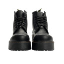 Черевики Dr. Martens Jadon Smooth Leather Platform Boots З ХУТРОМ Чорний